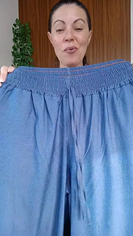 calça pantalona
